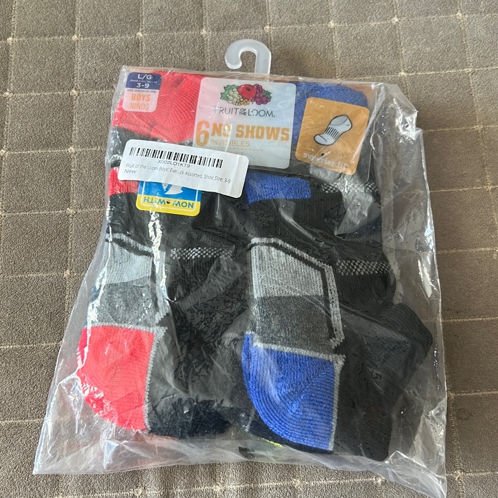 Fruit of the Loom No Show Socks